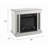 Noralie F&L Homes Studio 28 " W Freestanding Electric Fireplace