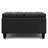 Harrison 30"W Upholstered Square Coffee Table Storage Ottoman with Split Lift Top-596577267