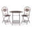 Bylar 2 - Person Patio Dining Set with Round Table-939037379