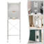 Armoire de rangement autoportante pour la toilette-389279409