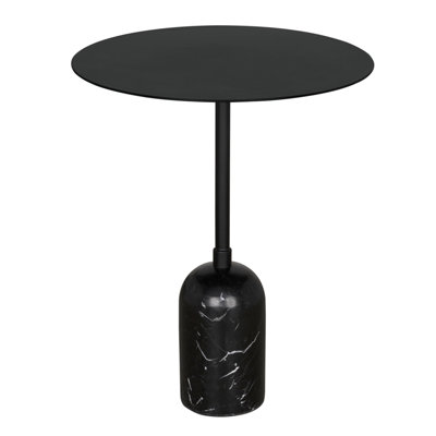 Shantu Side Table with Metal Top