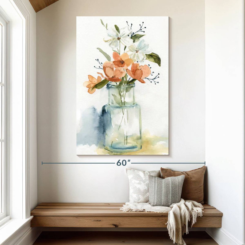 Harnek Simple Blossoms I, H 51 po x l 34 po