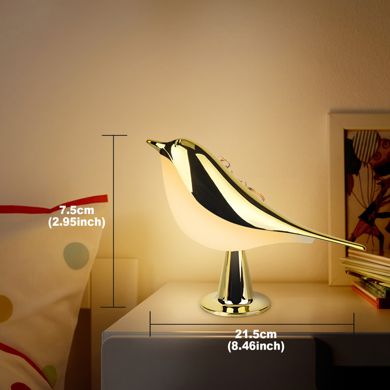 Lampe Pie - champagne, Doré