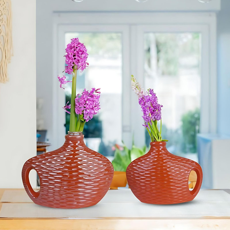 Ensemble de vases de table Tamkio, H 8 po x l 11,5 po x P 3 po