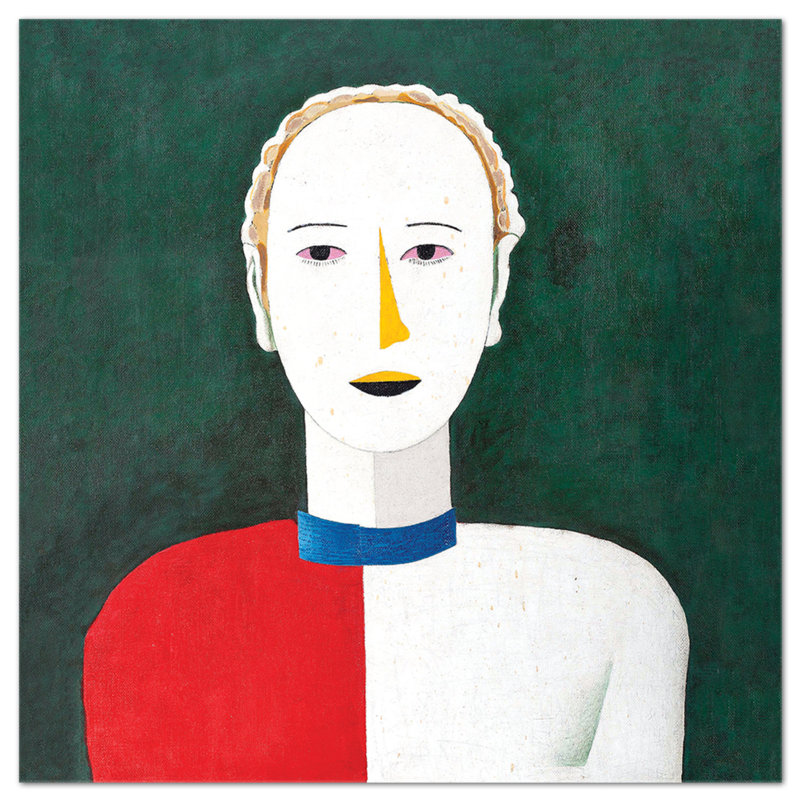 Female Portrait 1 Piece Wall Art, 65cm H x 65cm W