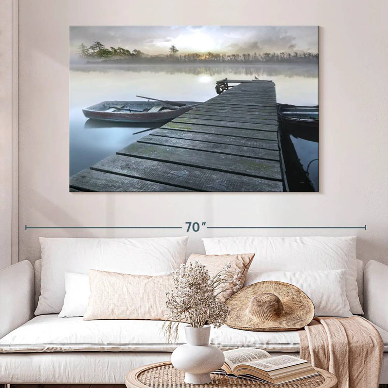 Misty Morning Pier