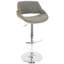 Tabouret de bar rotatif à hauteur ajustable Jackalynn-1381763222