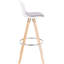 Ayala Upholstered Counter Stool with Solid Wood Frame-729140157