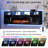 Alazik Floating TV Stand with 36" Electric Fireplace-1003175830