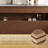 48" Mid-Century Style Stone Top Single Bathroom Vanity with White Sink