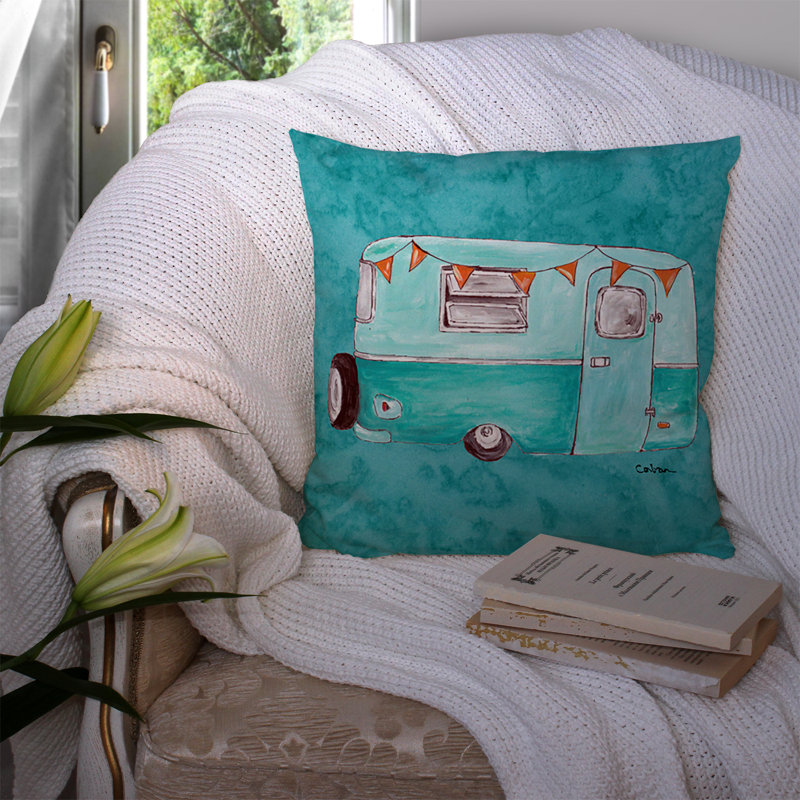Coussin intérieur/extérieur Welcome To The Trailer