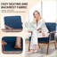 Fauteuil d'appoint à oreilles Mid-Century