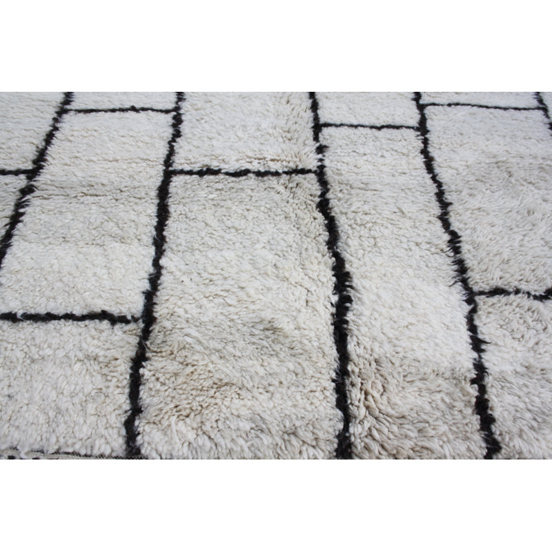 One-of-a-Kind Rectangle 5'4" X 6'8" Hand Loomed Area Rug