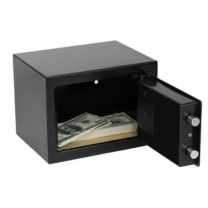 Safe Box Lock, Matte Black