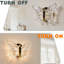 Applique murale moderne Modern Glam Butterfly Gold