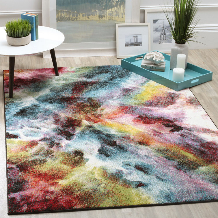 Acton Performance Abstract Rug