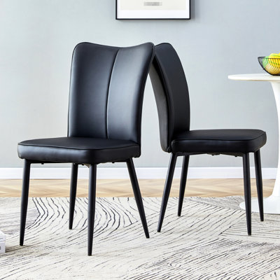 Ensemble de 6 chaises modernes en polyuréthane