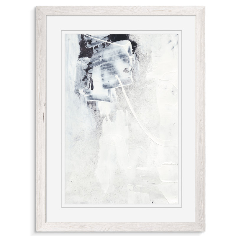 «Fire and Ice I» par Paul Cezanne - reproduction d'art encadrée, H 30 po x l 22 po x P 2 po, Impression encadrée, blanc