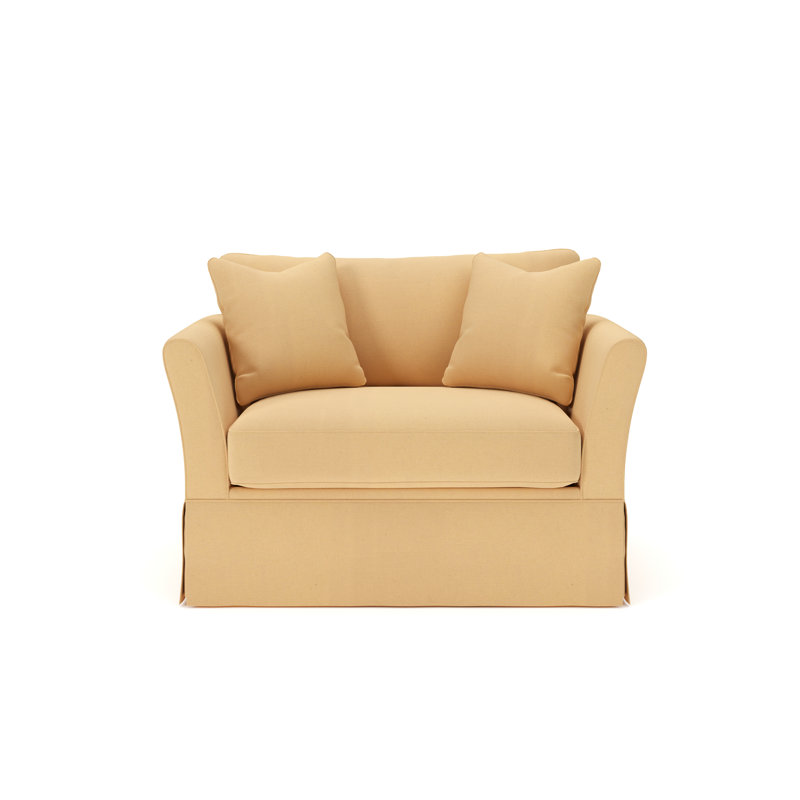 Shelby Upholstered Chair And A Half, Bayou Sunshine Canvas