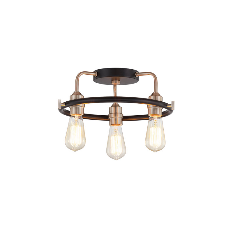 Plafonnier encastré 3 lumières 16,5 po Neece