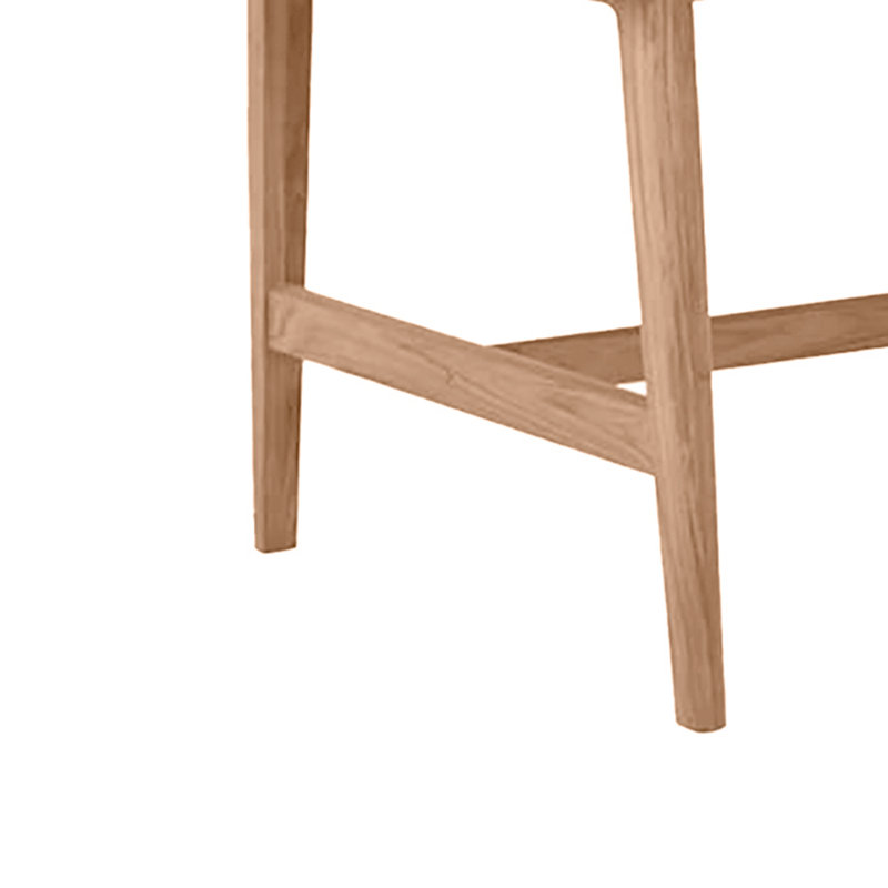 Coast Outdoor Dining Table, Natural Teak