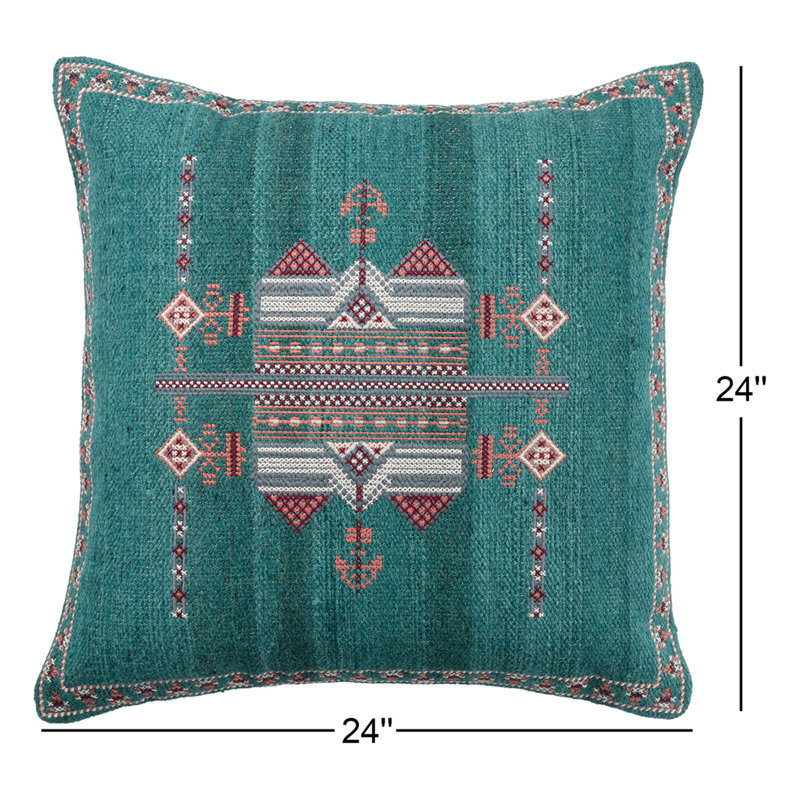 Housse de coussin carré et insert, Inférieur
