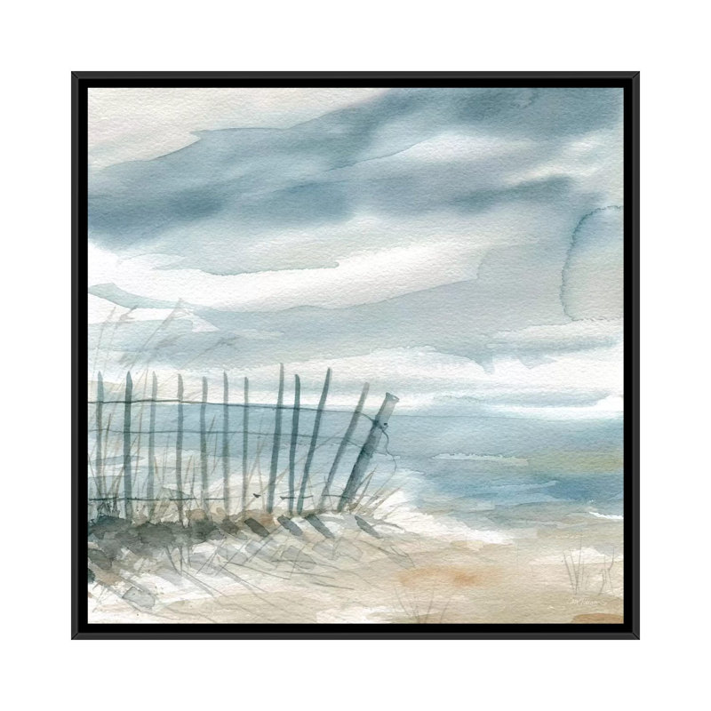 «Subtle Mist I» par Carol Robinson - Estampe numérique sur toile tendue avec châssis, H 18 po x l 18 po x P 1,5 po