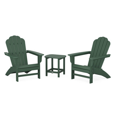 Ensemble de chaises Adirondack POLYWOOD Cottage