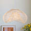 Luminaire suspendu fantaisie en rotin Boho
