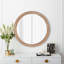 Miroir mural rond 27,5 pouces pour meuble-lavabo