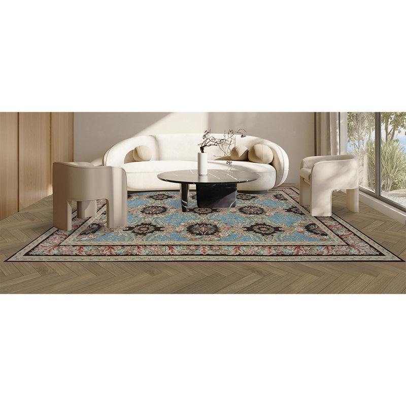 Wool Oriental Area Rug, Rectangle 8' x 10'