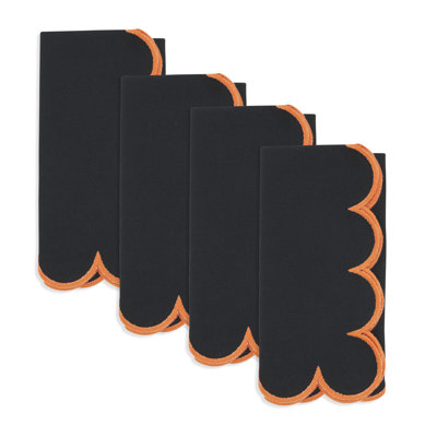 Ensemble de 4 serviettes de table Sweet Edge