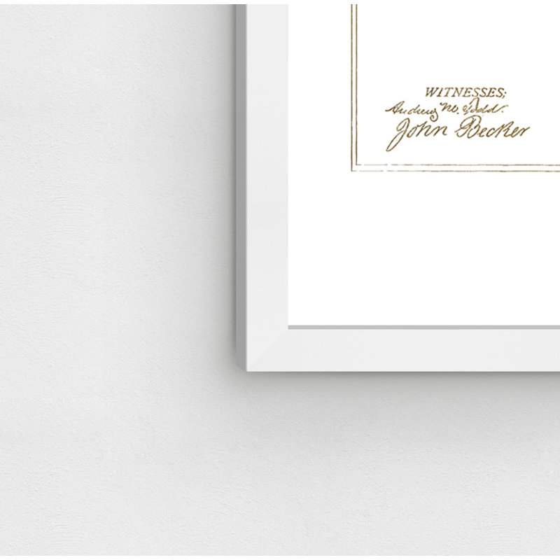Toilet Paper Roll 1891 Print, White