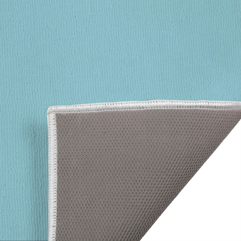Tapis d'extérieur Let it Snow, Bleu, L 17 po x L 24 po