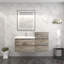 Ensemble de meuble-lavabo mural simple 49 po Moreno Bailey-87461407