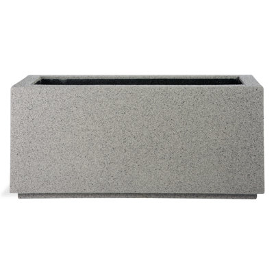 Gita Large Lightweight Outdoor 36" x 16" x 16" Trough Planter Box