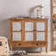 Armoires d'appoint en bois massif rétro