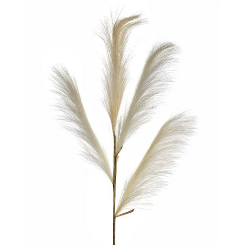 47.5'' Faux Pampas Grass Grass, Cream