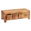 Adeliza Solid Wood Four Leg Coffee Table