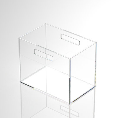 Clear Acrylic File Box