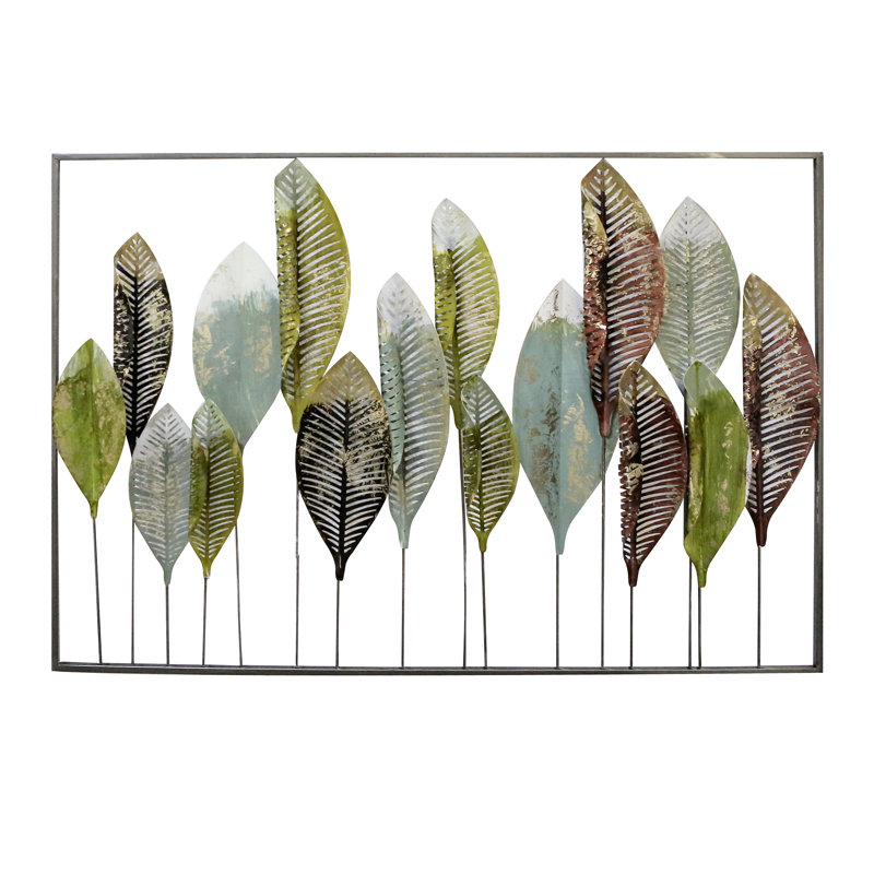 Handmade Plants & Flowers Wall Decor on Metal