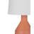 Sheridan Terracotta Ceramic Table Lamp with Neutral Fabric Shade – Boho
