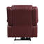 Fauteuil inclinable standard en similicuir de 37 po de large à dégagement zéro-1369930944