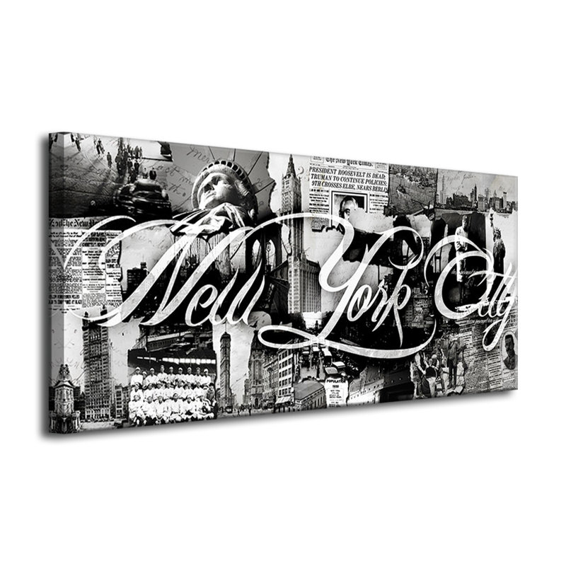 « new york city », impression sur toile