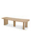 Dining Table Bergman L Natural Oak Veneer - Legs Set Of 3-1140220493