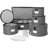 Storage Containers, Hard Shell Case With Felt Dividers For Charger Plates, And Dishes, Ideal For Kitchen Organization, Moving Supplies, And Fine Storage - 5-Piece Set, Grey