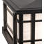 Luminaire carré pour pilier 26 po Rochester