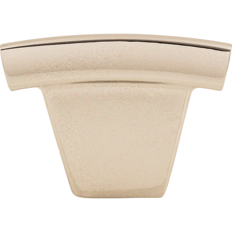 Arched Bar Knob, 1 1/2" Knob Length, Polished Nickel