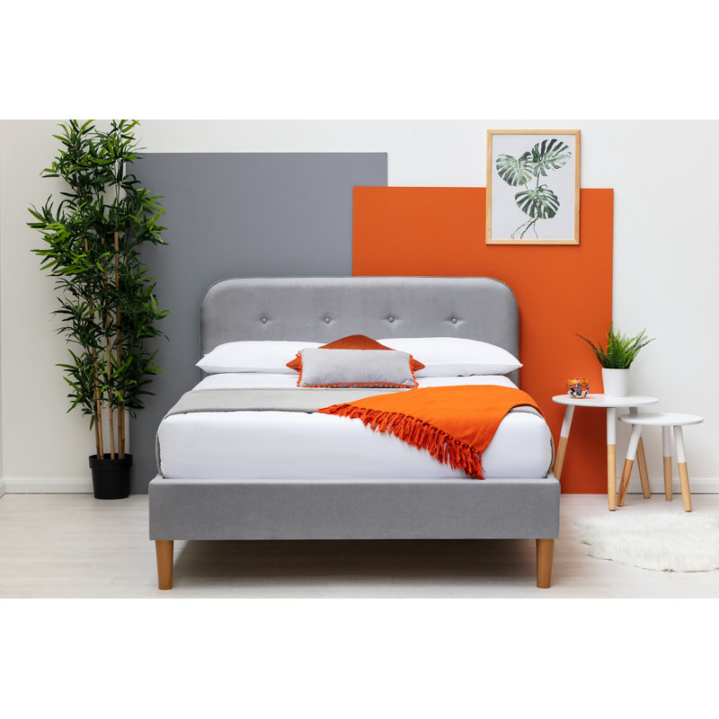 Derrick Upholstered Bed, Double (4'6), Pocket Memory