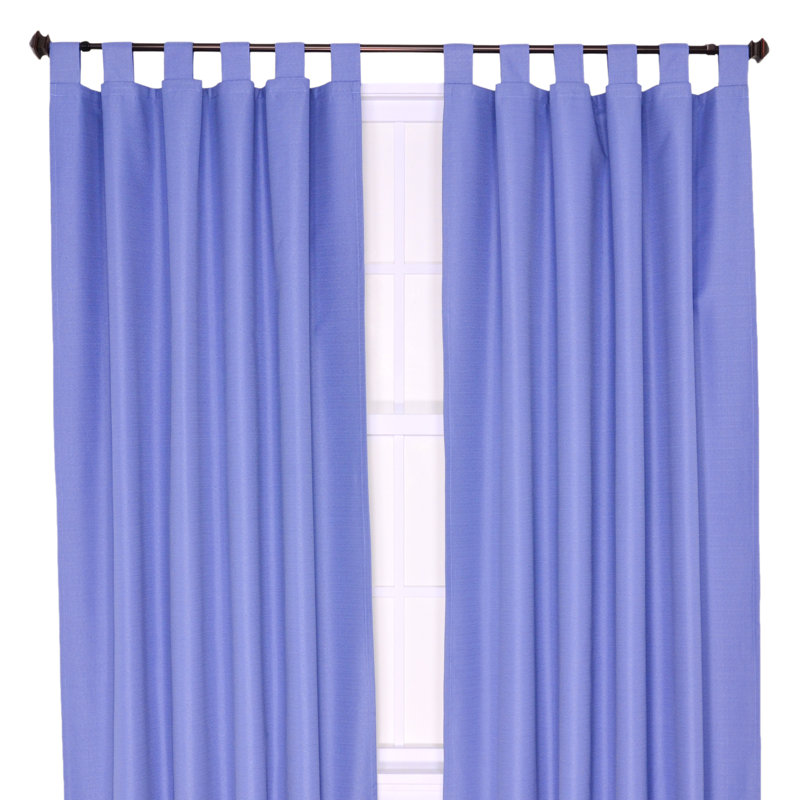 Manchester Blackout Curtain Single Panel, Slate